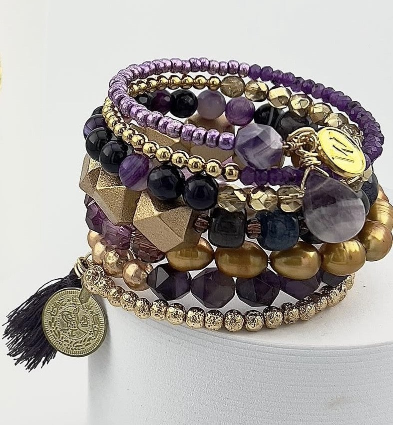 Custom Inspired College Bracelets