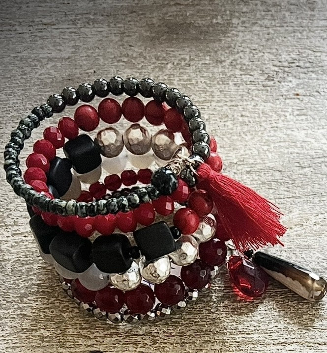 Custom Inspired College Bracelets