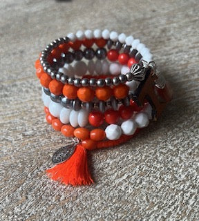 Custom Inspired College Bracelets