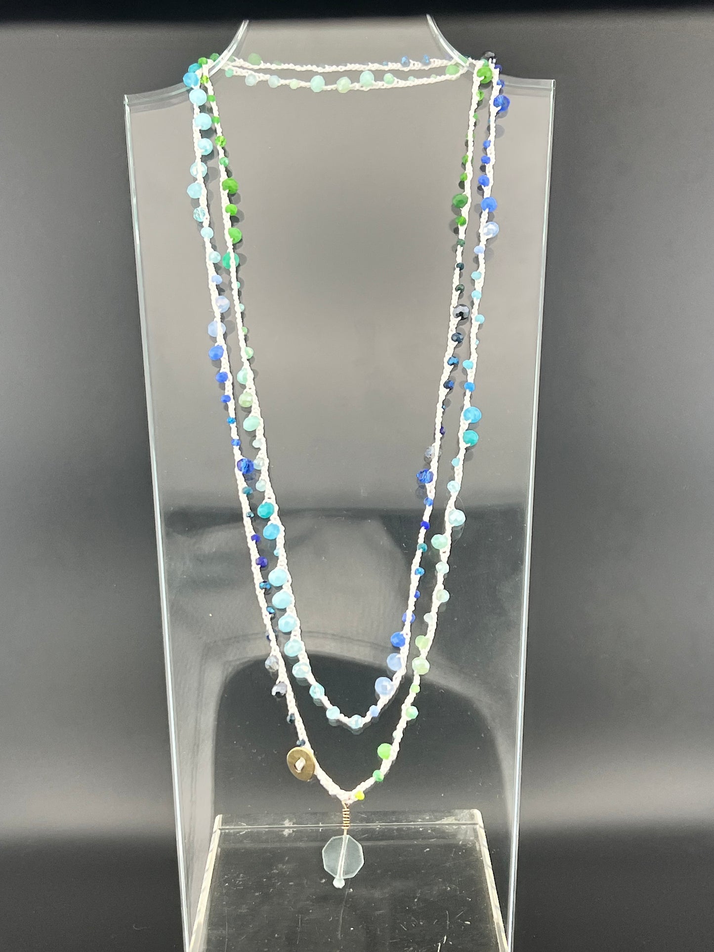 The Arlene Ocean Waves Necklace