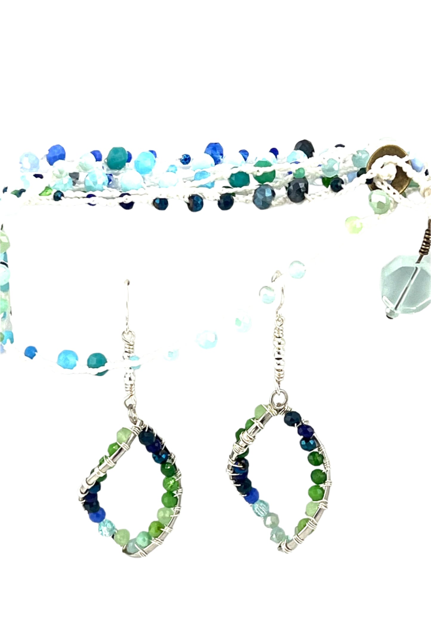 The Arlene Ocean Wave Earrings