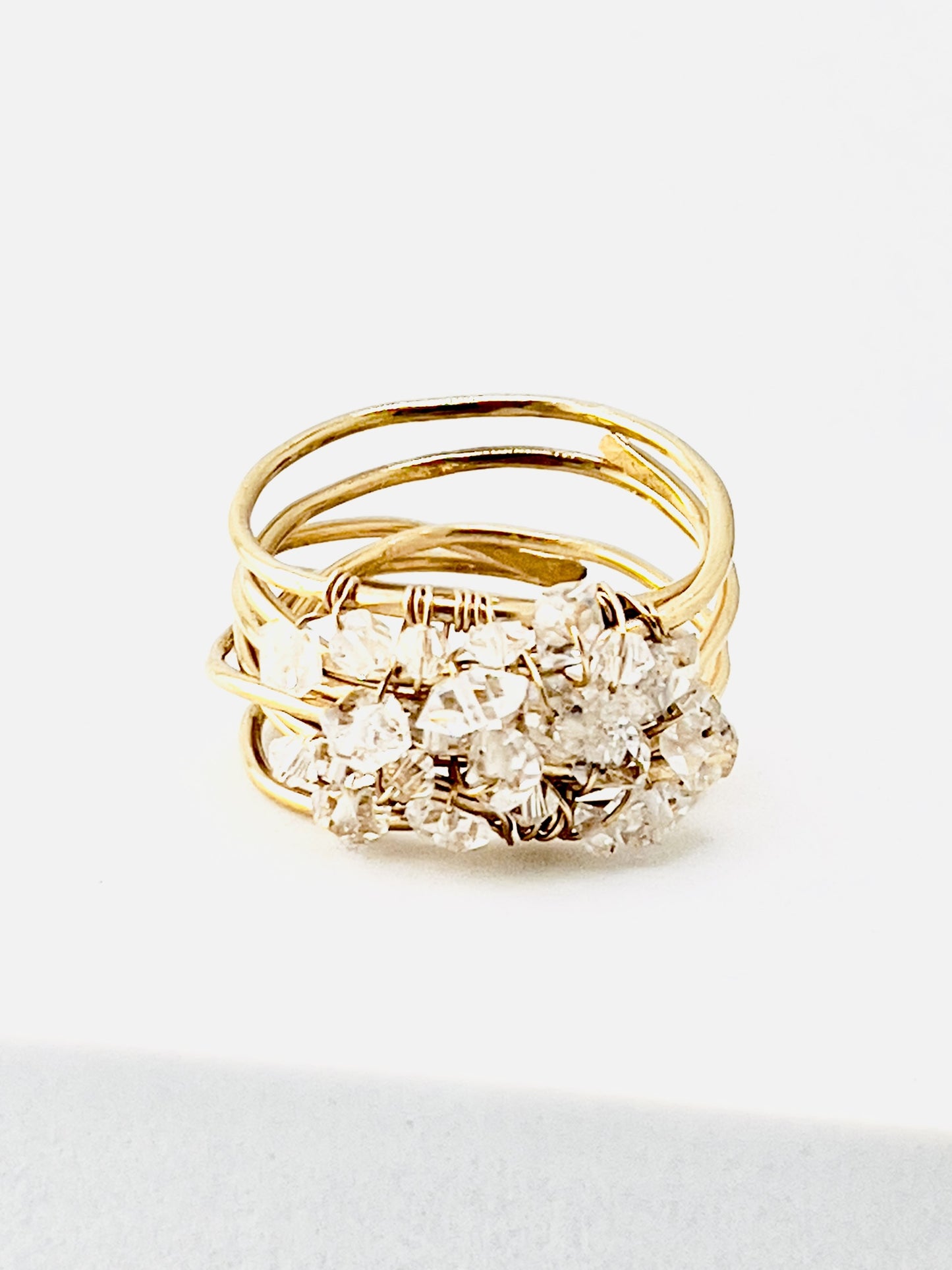 Lila Herkimer Wrap Ring