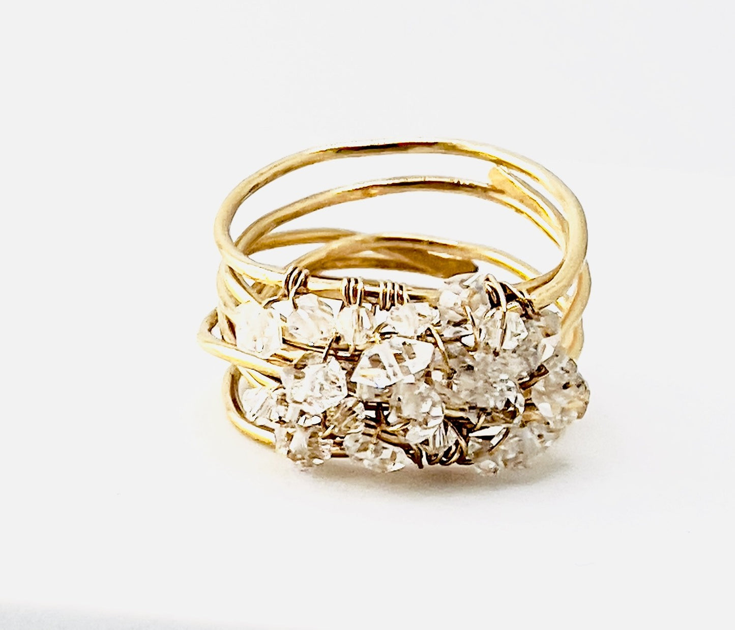 Lila Herkimer Wrap Ring