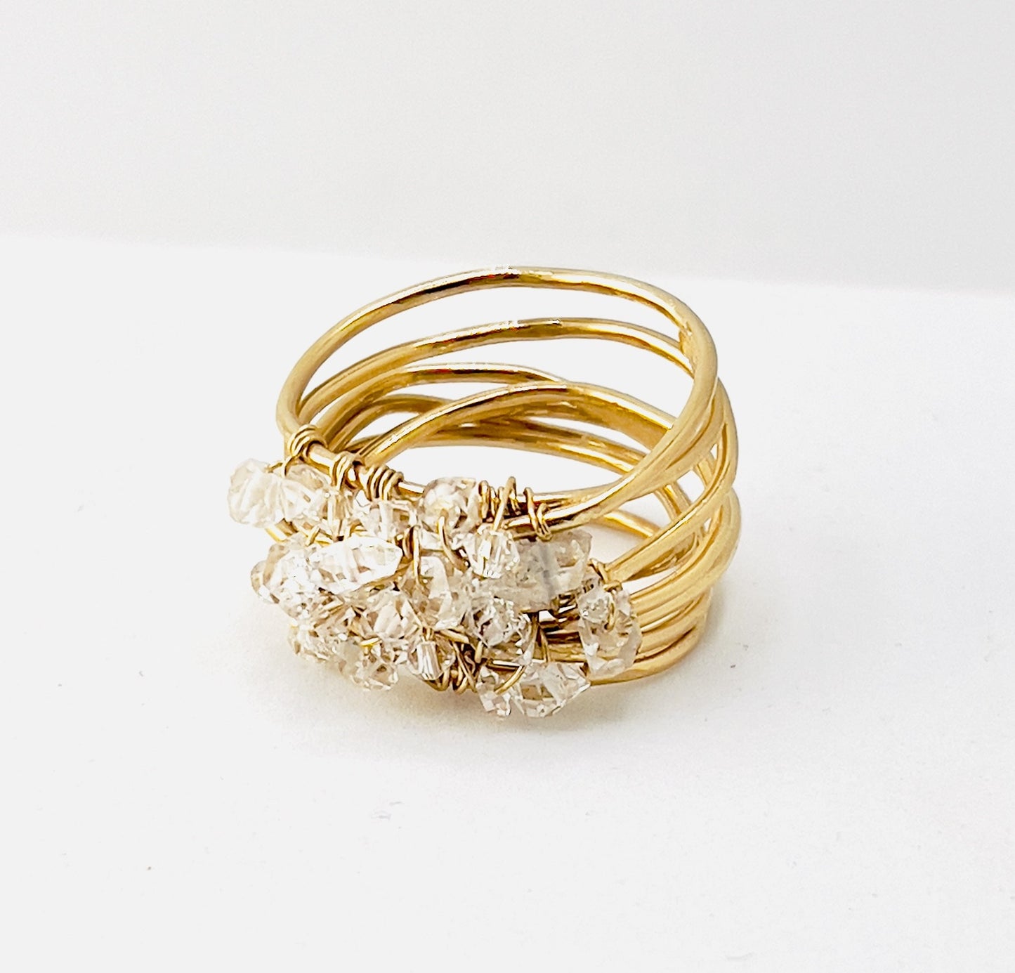 Lila Herkimer Wrap Ring