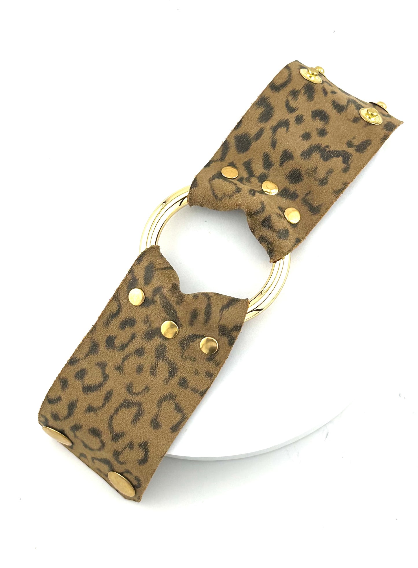 The Hampton XL Leopard Cuff