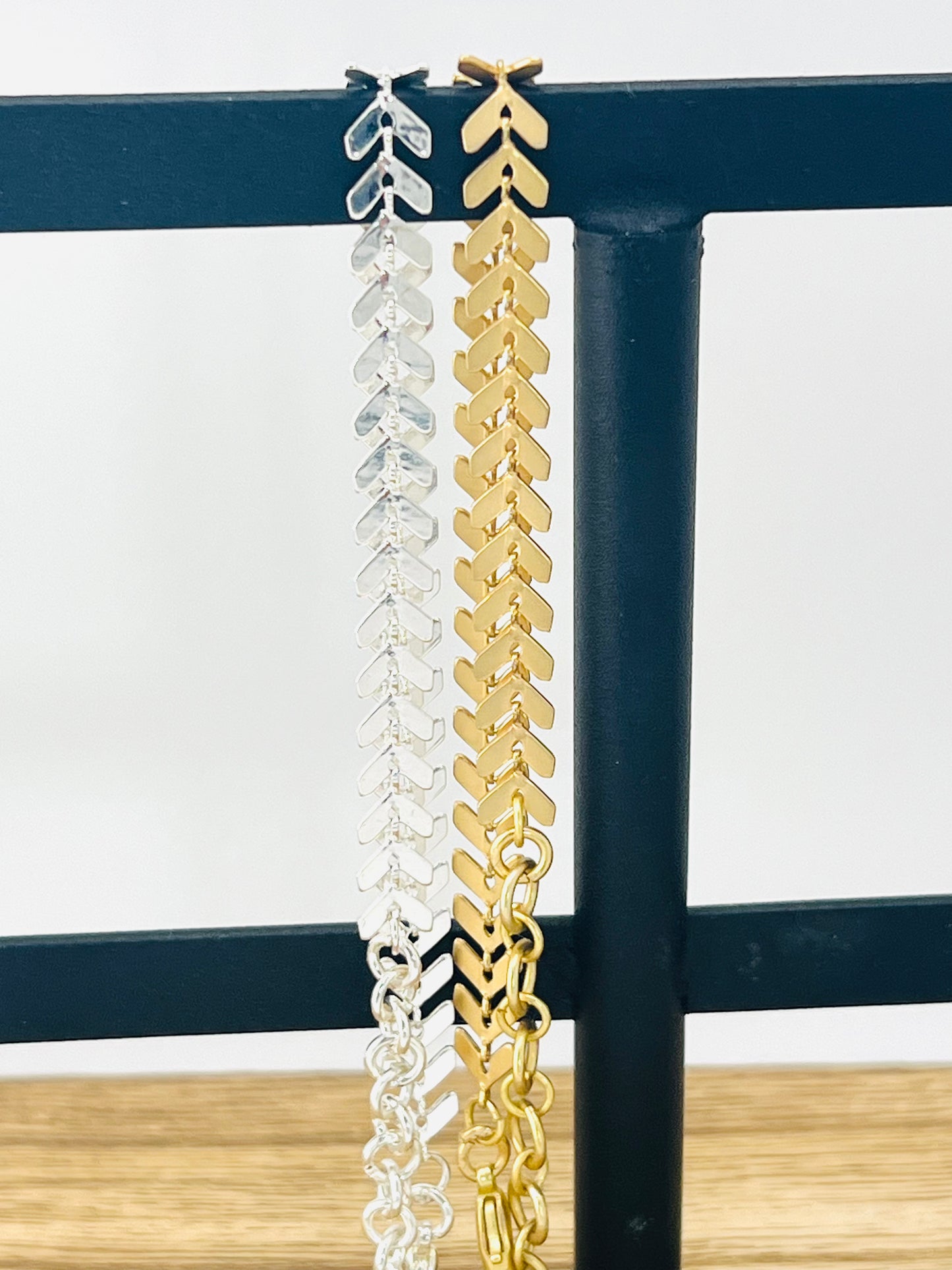 Chevron Dainty Bracelet