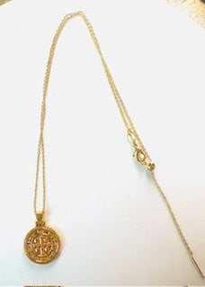 Kathleen Saint Benedict necklace