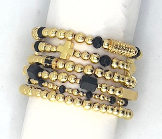 Katlynn Gold Filled Stackers