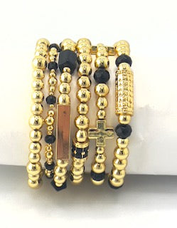 Katlynn Gold Filled Stackers